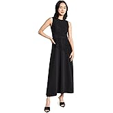 Shoshanna Womens Paisley Lace Crepe Chestnut Dress