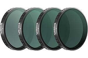 Freewell ND8/PL, ND16/PL, ND32/PL, ND64/PL Polarized Filter Set for DJl Osmo Action 6 - Essential for Daylight Filming & Enha