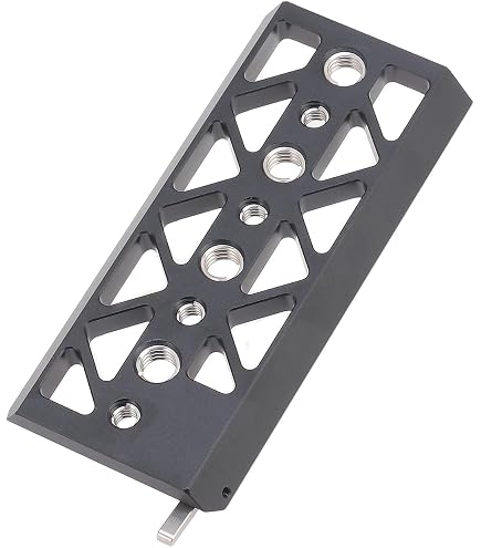 Amazon.com : Hersmay 5-inch Dovetail Bridge Plate Quick Rlease
