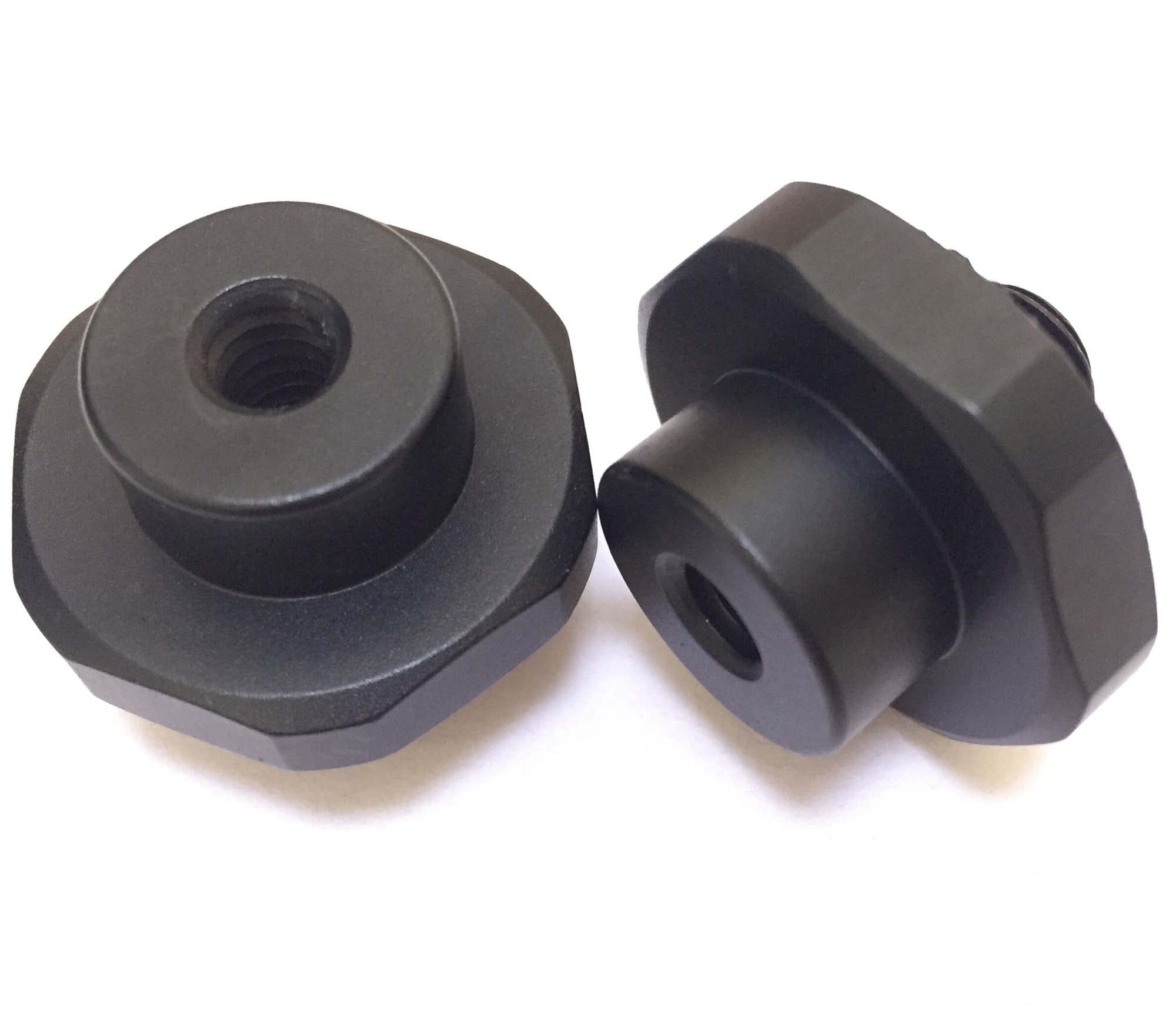 2x 7W1 Hexagonal Screws 1/4 Female To 3/8 Male Adapter For DSLR SLR Video Camera Mobile Tripod Monopod Platform Flash Bracket Lights Hot Shoe Shoot Quick Connect-or Photograph Parts Accessories