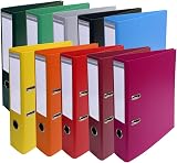 Exacompta Prem'Touch PVC Lever Arch File 320x290mm 2 Rings A4 50mm 55mm view 7