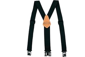 MELOTOUGH Belt Clip suspenders Men Perry suspenders with 2 inch width,non-metal suspenders for casual dress,work place