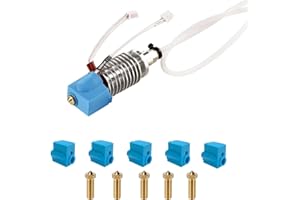 LANKEGU Hotend Kit for Anycubic Kobra Max, 3D Printer Assembled Hotend Kit with 5PCS Silicone Socks and Nozzles for Kobra Max Filament 3D Printers
