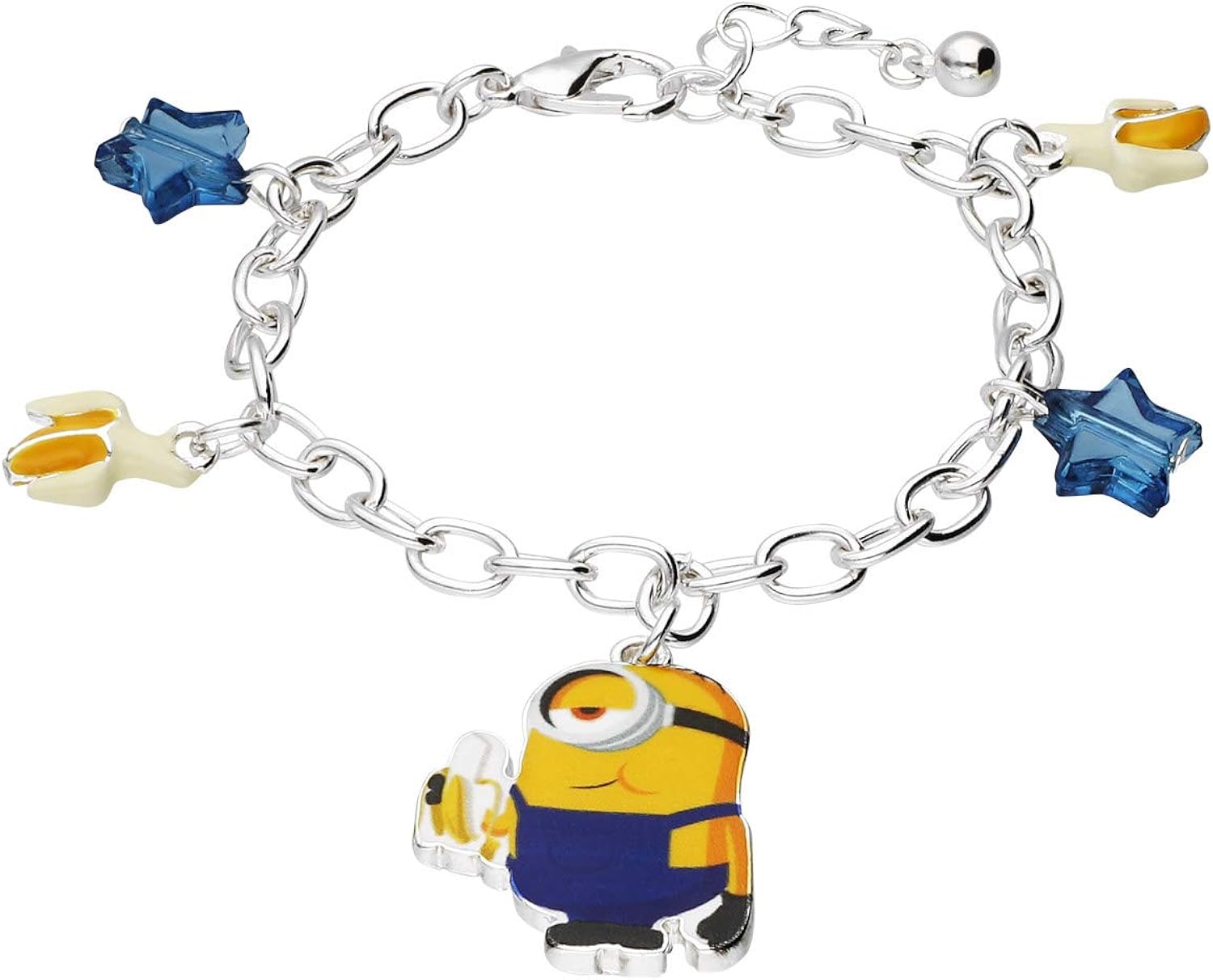 SIX Kinderarmband mit Minions, Bananen und Sternchen
