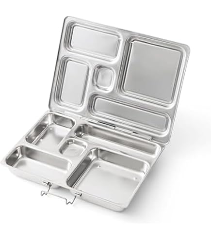 PlanetBox Launch Stainless Launch Bento Box Style Lunch Box for
