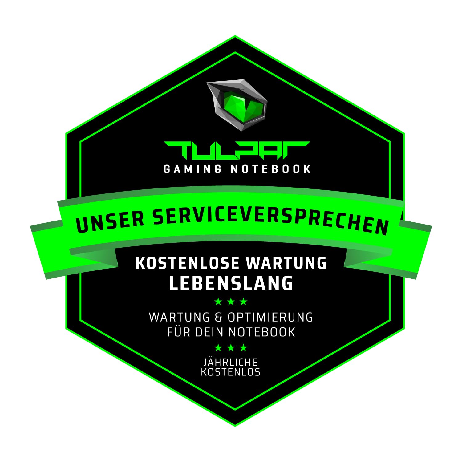 TULPAR T6 V3.5.2 Gaming Laptop | 16'' FHD+ 1920X1200 165HZ IPS LED-Display | Intel Core i7 14700HX | 32 GB RAM | 500 GB SSD | RTX 5060 | Windows 11 Gaming Notebook 3