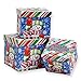 3 Piece Holiday Nesting Boxes; Cheerful Snowman Design