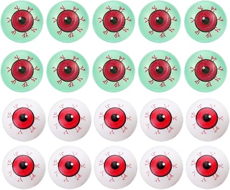 Amazon Lioobo 目玉 ハロウィン おもちゃ 人形眼 アイボール Diy 小道具 パーティー 38mm 個セット ドールメイキング 通販