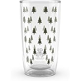 Tervis Heirloom - Hollydays Collection Made in USA Double Walled Insulated Tumbler Travel Cup Keeps Drinks Cold & Hot, 16oz, Christmas Forest