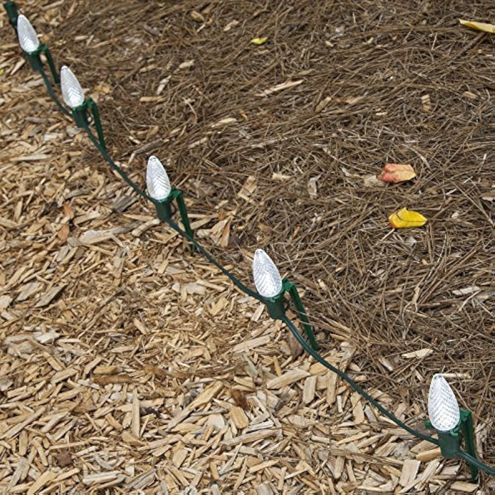 Universal Light Lawn Stakes For Holiday String Lights On Yards
