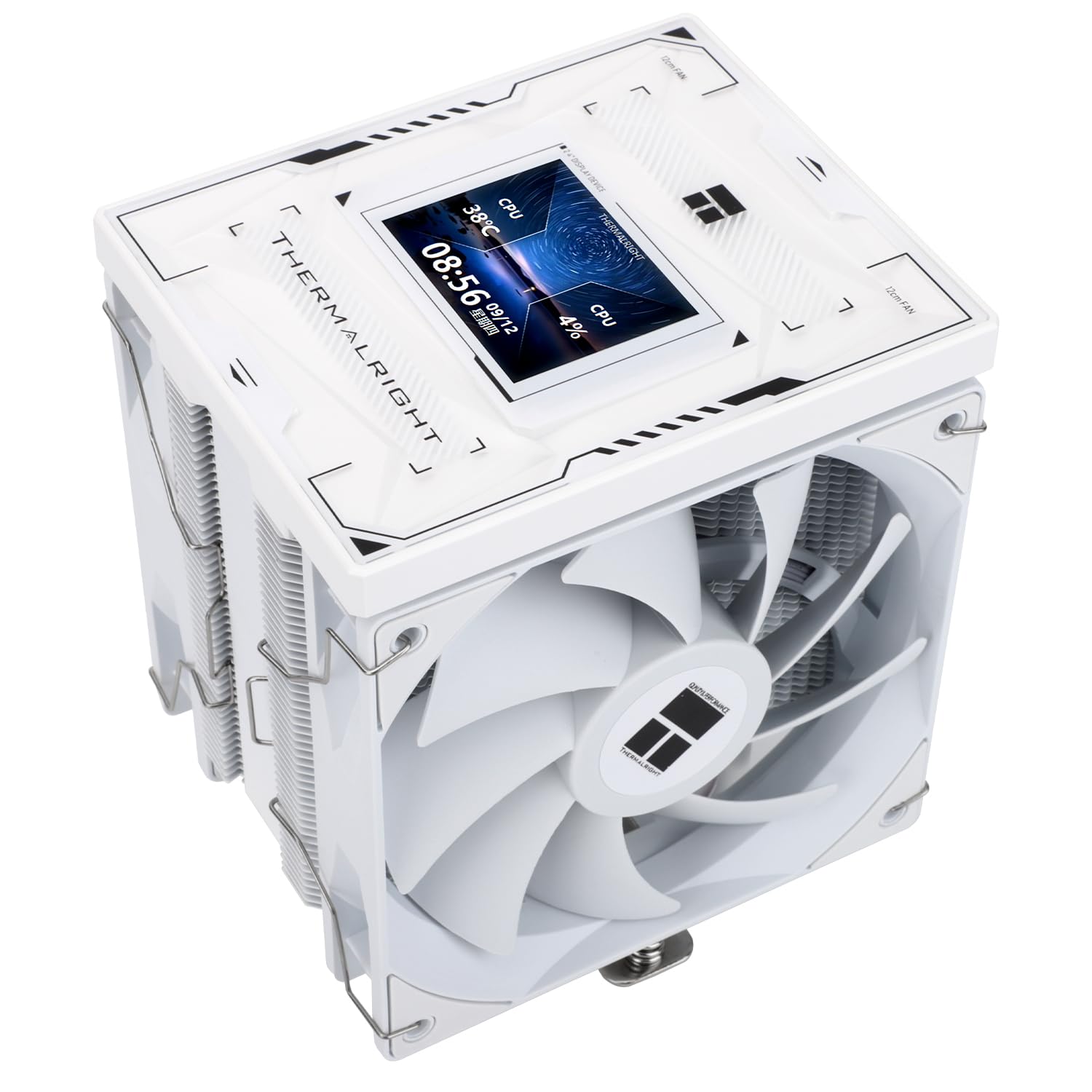 Thermalright Burst Assassin 120 Vision White CPU Air Cooler Desktop 