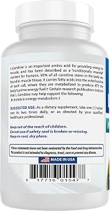 Best Naturals L-Carnitine 1000mg 60 Tablets view 7
