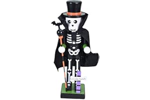 Tachiuwa Halloween Nutcracker Figurine Christmas Nutcracker Soldier Tabletop Decoration Decor Christmas Decoration for Mantel