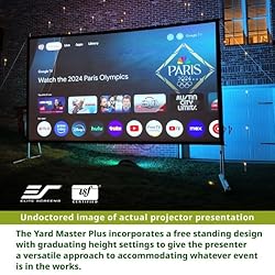 Elite Screens Yard Master Plus, 100-INCH 16:9, 8K