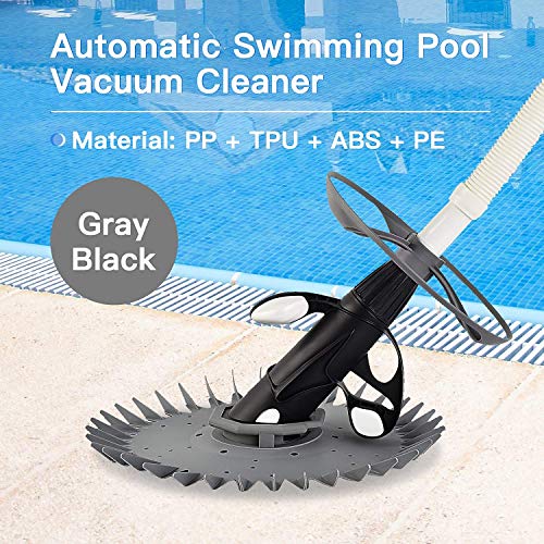 POOLWHALE Professional Automatic Swimming Pool Vacuum Cleaner,Powerful