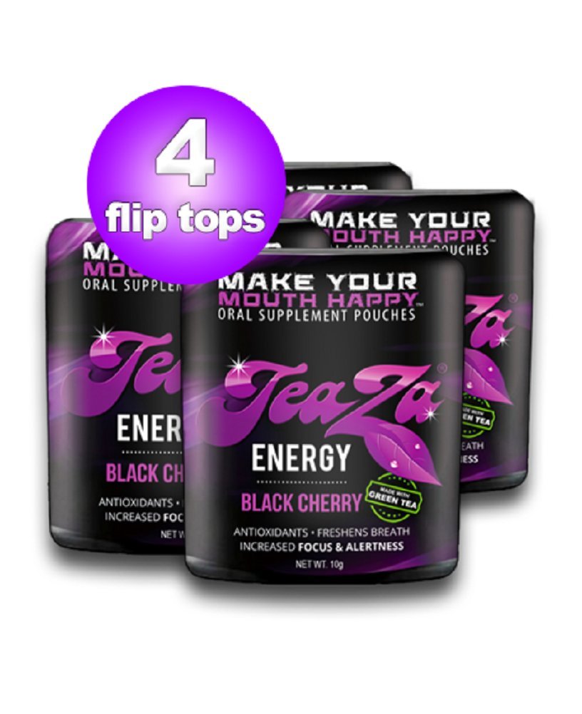 TeaZa Energy Smokeless Tobacco Alternative (3 Pack) Helps