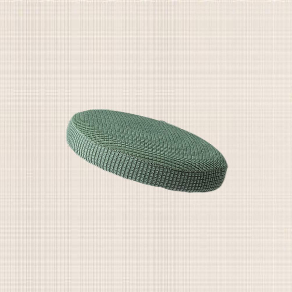 Breathable Round Bar Stool Cover Elastic Padding Cushion Protectors(Green), Picture 3, 38*38 cm - Image 4