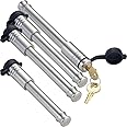 InfiniteRule Security 61775 | 4 Pack Mixed 2.5, Keyed Alike, Hitch Locks Compatible with B&W 2" & 2.5" Tow & Stow 10K LB & 18K LB - Includes Receiver Lock for 2.0" Or 2.5" Receiver