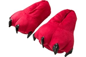 MizHome Unisex Soft Paw Claw Home Slippers Animal Costume Shoes