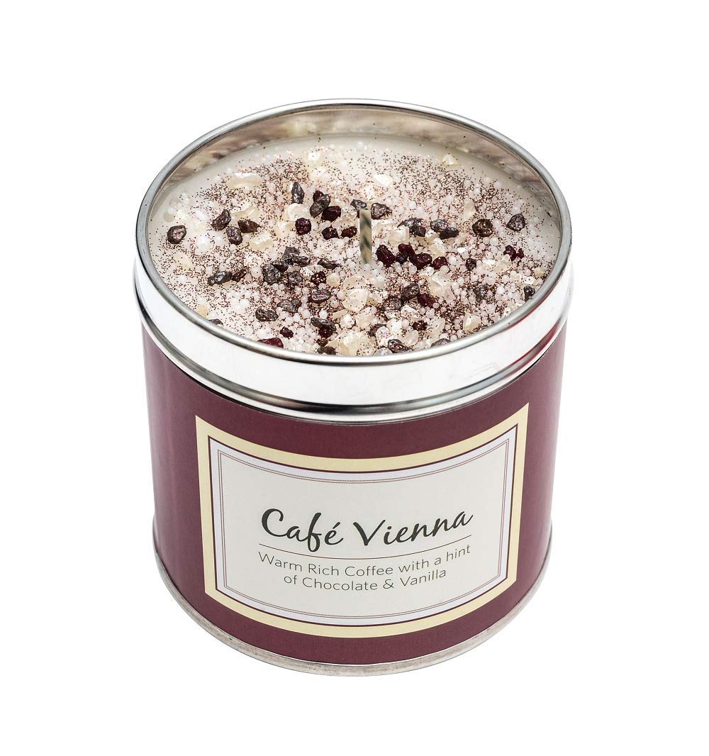 Best Kept Secrets Cafe Vienna Warm Rich Coffee with a Hint of Chocolate & Vanilla Handmade Sparking Scented Candle