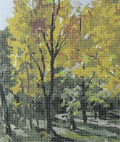 Autumn Trees Needlepoint Kit