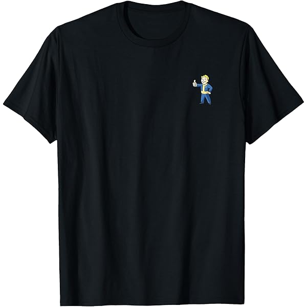 Amazon.com: Fallout - Vault Boy T-Shirt : Clothing, Shoes