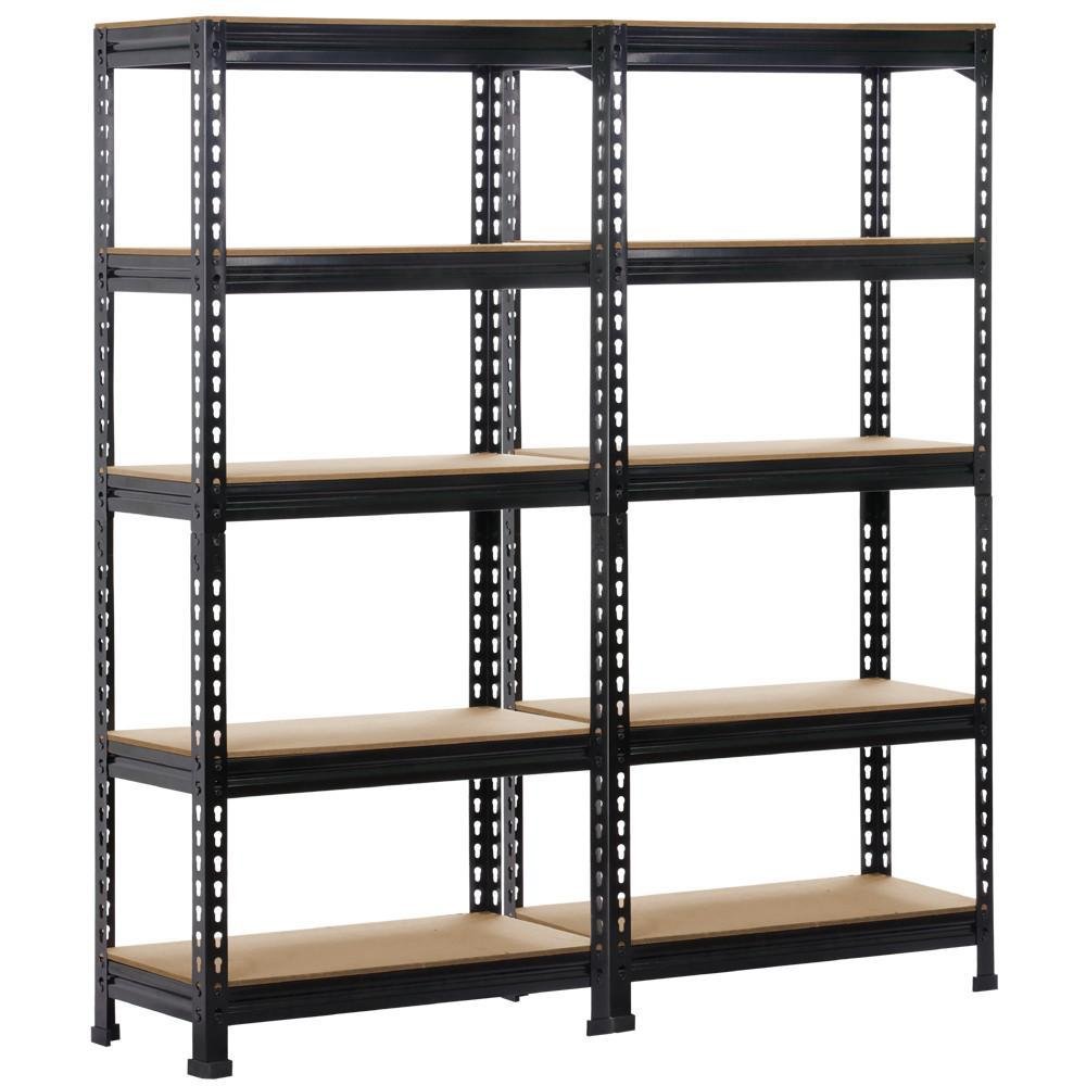 Buy Yaheetech 2 Pack Shelving Units and Storage Shelves Heavy Duty
