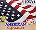 3 x 5 ft American Flag Made in USA - Embroidered Stars and Sewn Stripes with Brass Grommets - Fade Resistant Heavy Duty Nylon Indoor Outdoor US Flag