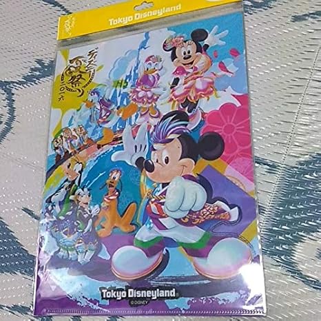 Amazon Co Jp 5枚セットディズニー夏祭り16 クリアホルダー クリアファイル ディズニーランド Tdl Tdr クラリス グーフィー マックス ホビー 通販