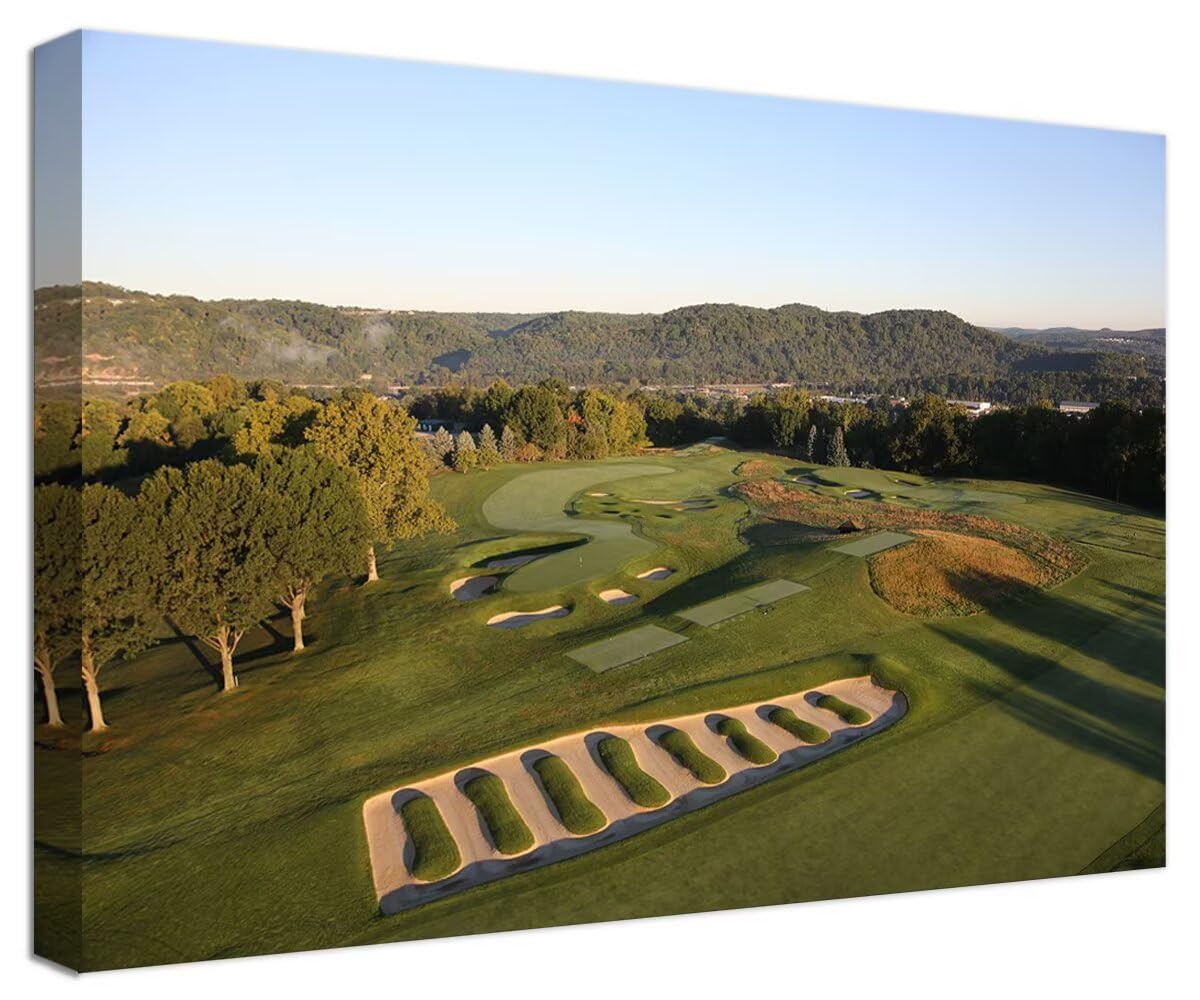 Oakmont Country Club Golf Courses Wall Art for