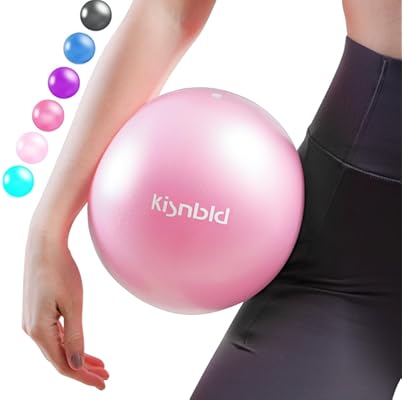 kisnbld 9 Inch Mini Exercise Ball 1