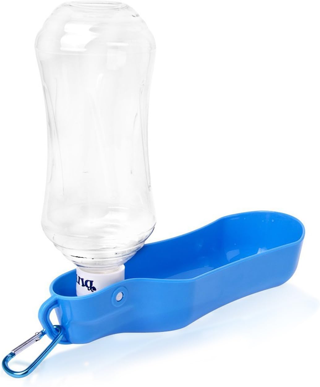 Portable Dog Water Bottle - JamHooDirect Food Grade Material Travel Drinking Bottle Non-Drip,No Spill Drinking Fountain Dispenser - Fit Both Pet / Cat (500 ml Blue)