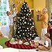 Fowecelt 48 Inch Buffalo Plaid Christmas Tree Skirt Red and Black Cotton Xmas Tree Skirt for Christmas Party Holiday Decorations