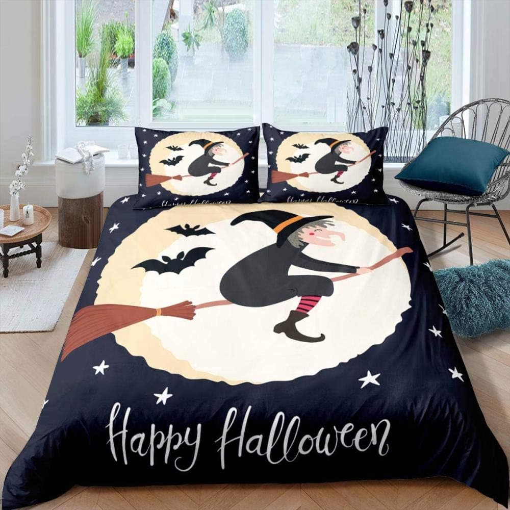 Amazon.com: 3D Bedding is Super Soft and Comfortable Witch ...