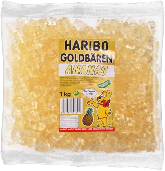 HARIBO Gold Bears Unmixed pineapple 