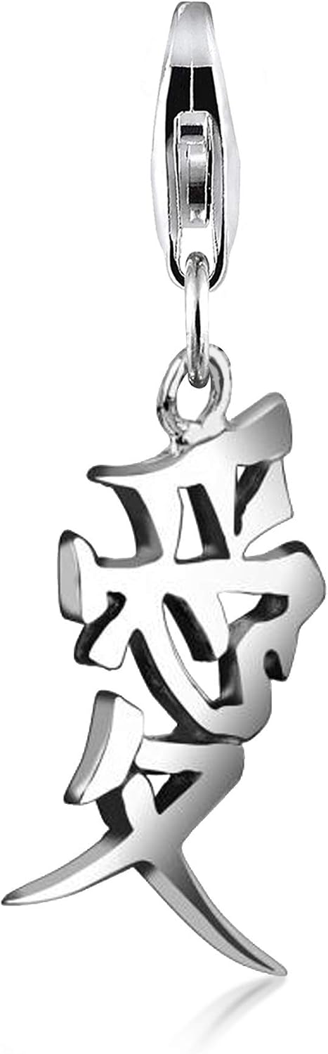 Nenalina Charm LOVE Pendant, for all brands of Charm Bracelets and Necklaces, made of 925 sterling silver, 713035-000