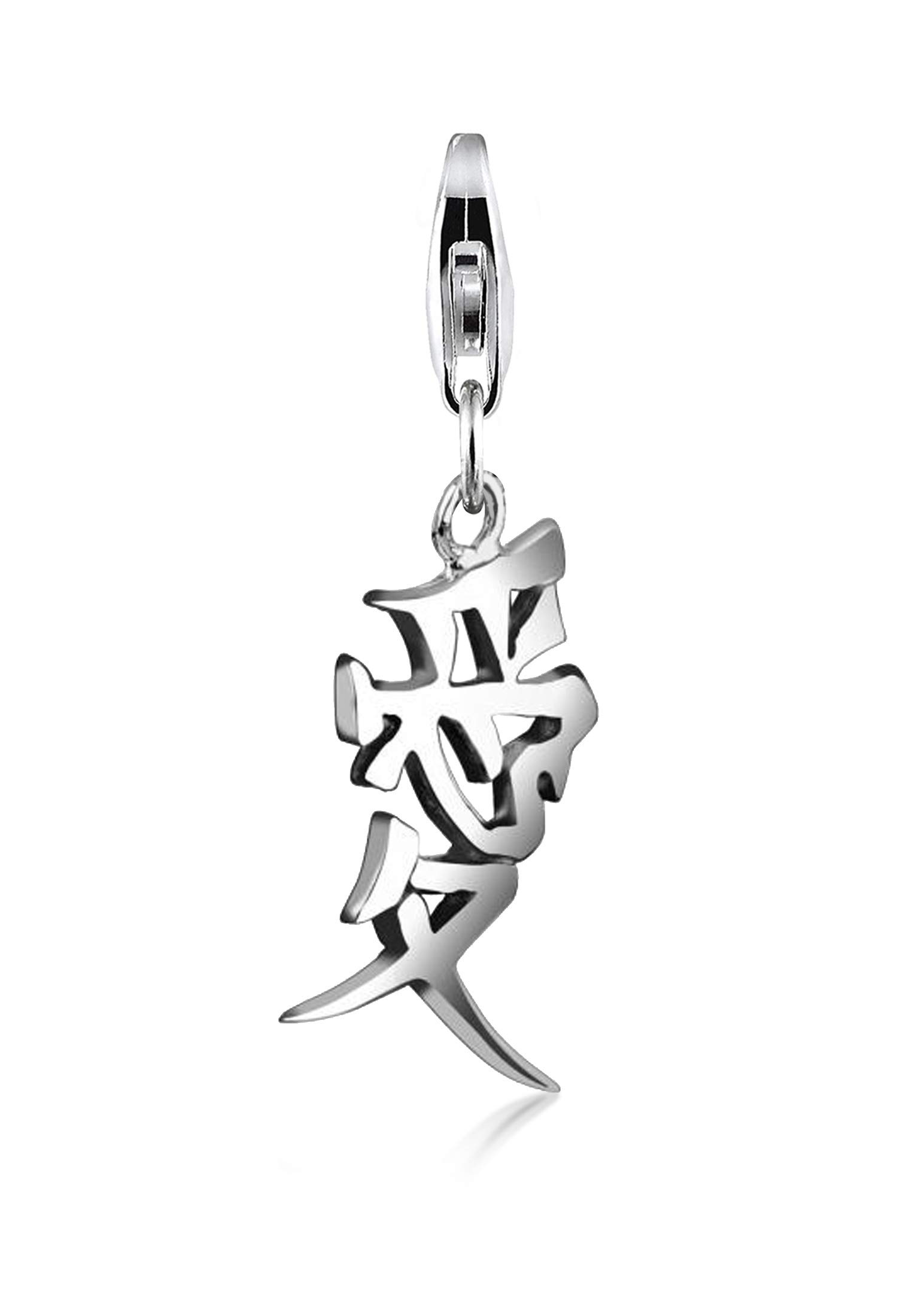 Nenalina Charm LOVE Pendant, for all brands of Charm Bracelets and Necklaces, made of 925 sterling silver, 713035-000