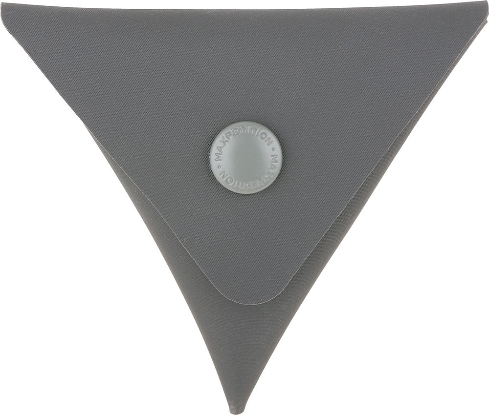 TCPGRY Maxpedition EGR Triangle Coin Pouch Triangle Coin Bag (Gray)