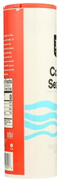 365 BY WHOLE FOODS MARKET, SEA SALT COARSE, 24.7 OZ