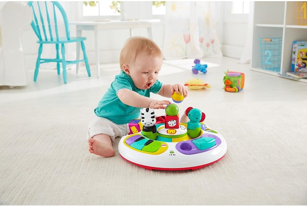 fisher price silly safari activity table