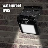 Solar Lights, hooroor 16 LED Wireless Solar Lights Waterproof Motion Sensor Outdoor Light for for Patio, Deck, Yard, Garden with Motion Activated Auto On/Off (1-Pack)
