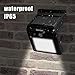 Solar Lights, hooroor 16 LED Wireless Solar Lights Waterproof Motion Sensor Outdoor Light for for Patio, Deck, Yard, Garden with Motion Activated Auto On/Off (1-Pack)