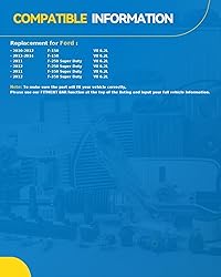 PHILTOP Alternator Compatible with 2011-2012 Super
