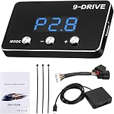 Throttle Response Controller 9 Drive Mode, 9 Drive Throttle Controller Automotive Electronic Acceleration Controller Compatible with Dodge Challenger Ram Cherokee KK Wrangler JK Maserati Ghibli