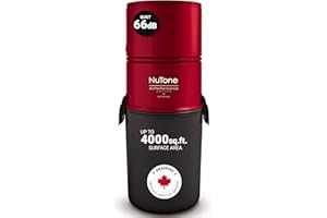 Central Vacuum Broan-Nutone by Drainvac 550 Air Watts - Powerfull Residential Central Vacuum System - Anti-Vibration, Powerfu