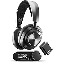 NEW SteelSeries Arctis Nova Pro Wireless Multi-System Gaming Headset - Premium Hi-Fi Drivers - Active Noise Cancellation - In