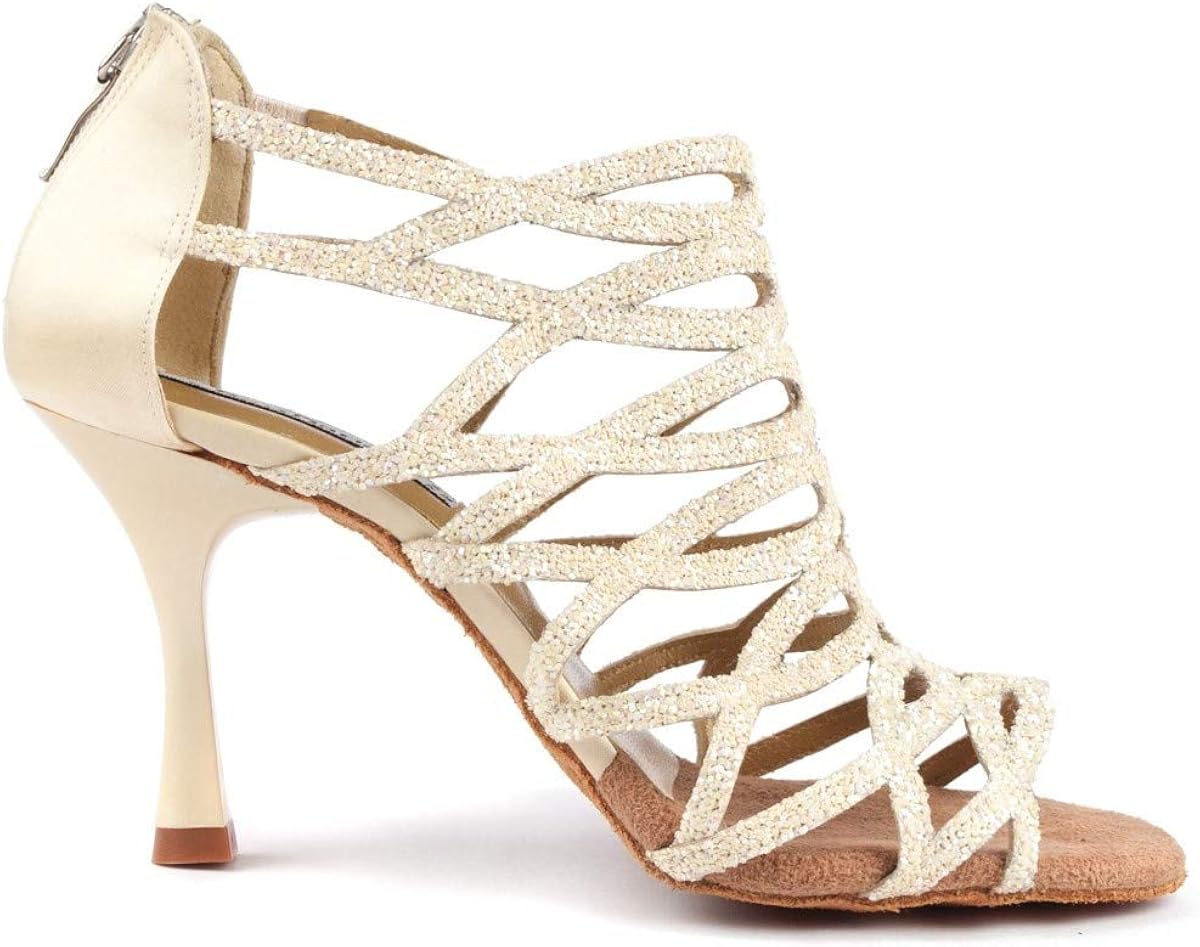 ladies champagne shoes