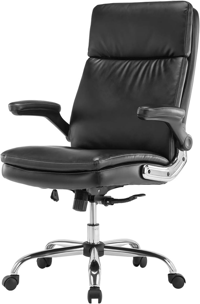 KERMS High Back PU Leather Executive Office Chair
