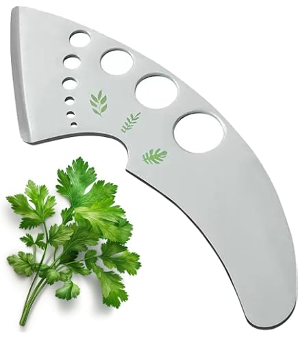 Éplucheur à Tiges Pour Herbes Et Légumes Verts - 11 Trous, Poignée Confortable - Cuisine, Préparation Salade, Kale