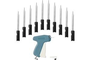 Jeffdad 10pcs Standard Tagging Gun Needles, Replacement Needles Tagging Gun Clothing Retail Tagging Gun Needles Price Tag Gun Needles Micro Gun Needles